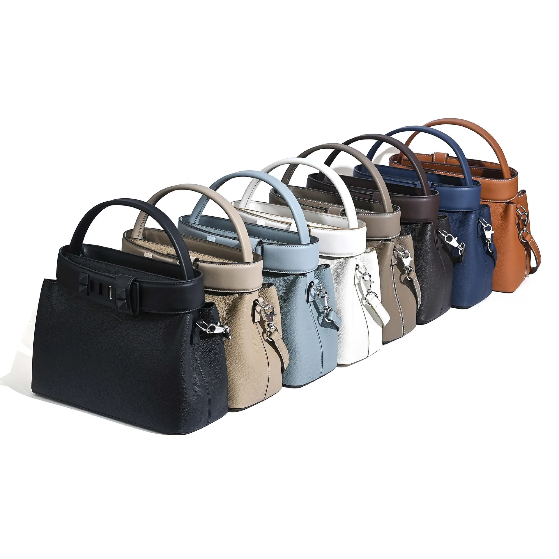 

Новая женская сумка 2026 года: вместительная, из натуральной кожи (первый слой), модная, для повседневного использования, высококачественная, на одно плечо, портативная, сумка-мессенджер