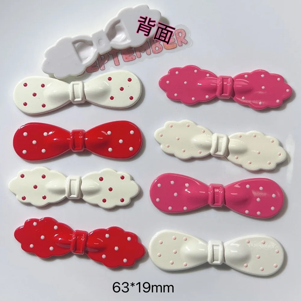 10pcs Mini Kawaii Resin Butterfly Bow Flat Back Cabochons Scrapbook Diy Party Hairpin Accessories Home Decoration Craft