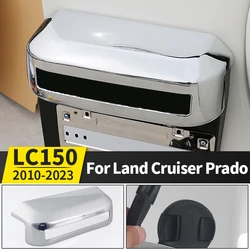For Toyota Land Cruiser Prado 150 2010-2023 2022 2021 2020 Rear Licence Chrome Decorative Frame LC150 FJ150 Exterior Accessories