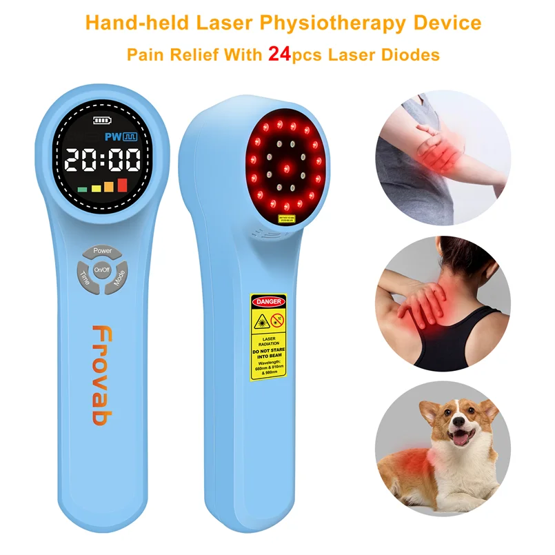 

16x660nm Laser and Light Therapy MLS Robotic Laser Therapy Regeneration Therapy Physical Rehabilitation for Sciatica Sprain