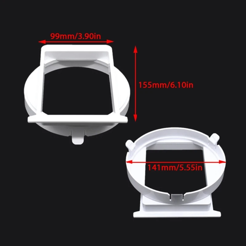 

Соединитель выхлопного шланга портативного кондиционера, соединитель трубки мобильного блока переменного тока, удлинитель шланга переменного тока для выхлопного шланга переменного тока Co