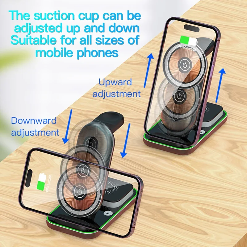 iphone-12-13-14-promax対応-4in1-マグネット式ワイヤレス充電器-ナイトライト付きワイヤレス充電ステーション-airpods-pro-3-2-iwatch-8-7対応