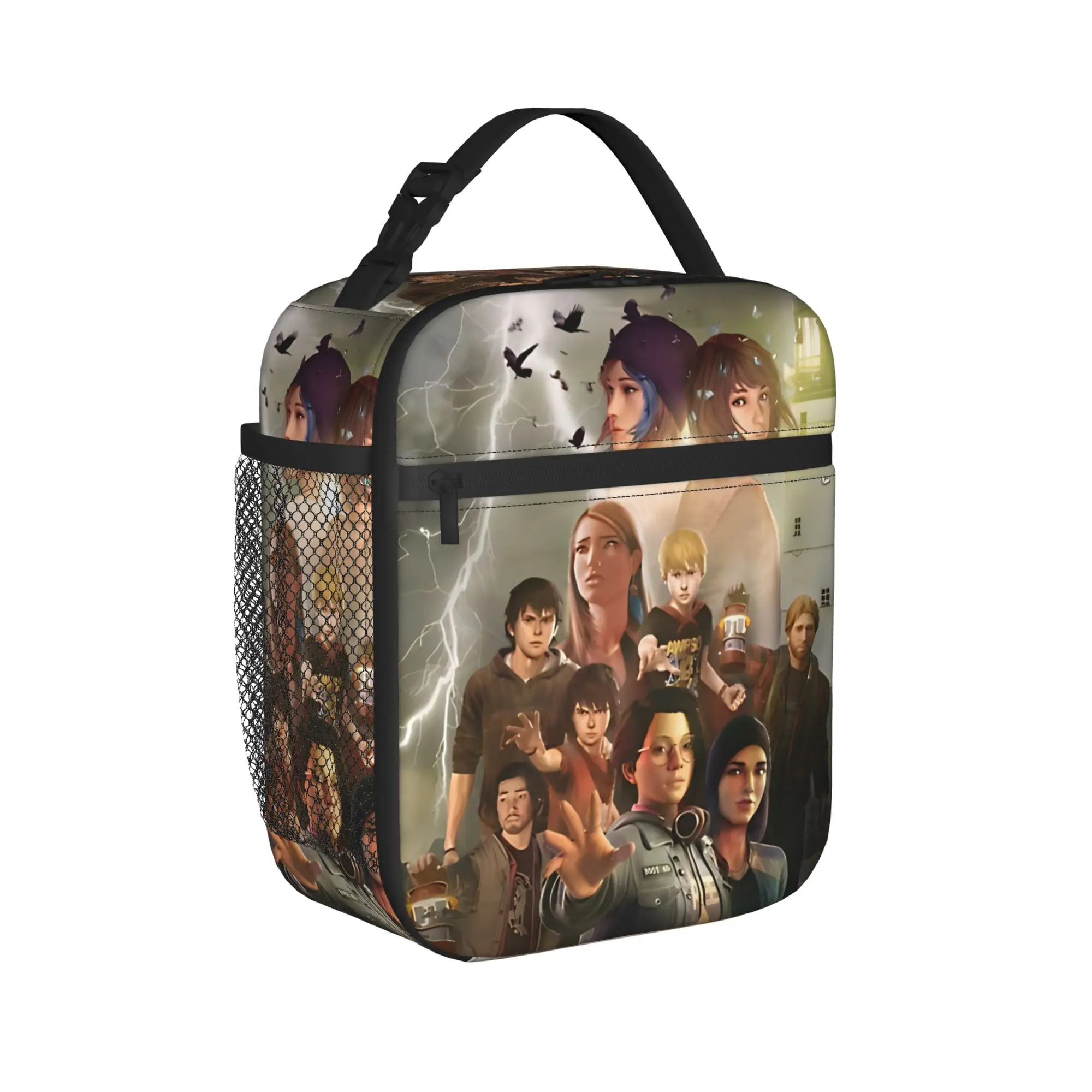 Life is Strange Game Insulated Lunch Bags Thermal Bag Reusable,Lunch Container  High Capacity Lunch Box Tote Men Women Outdoor