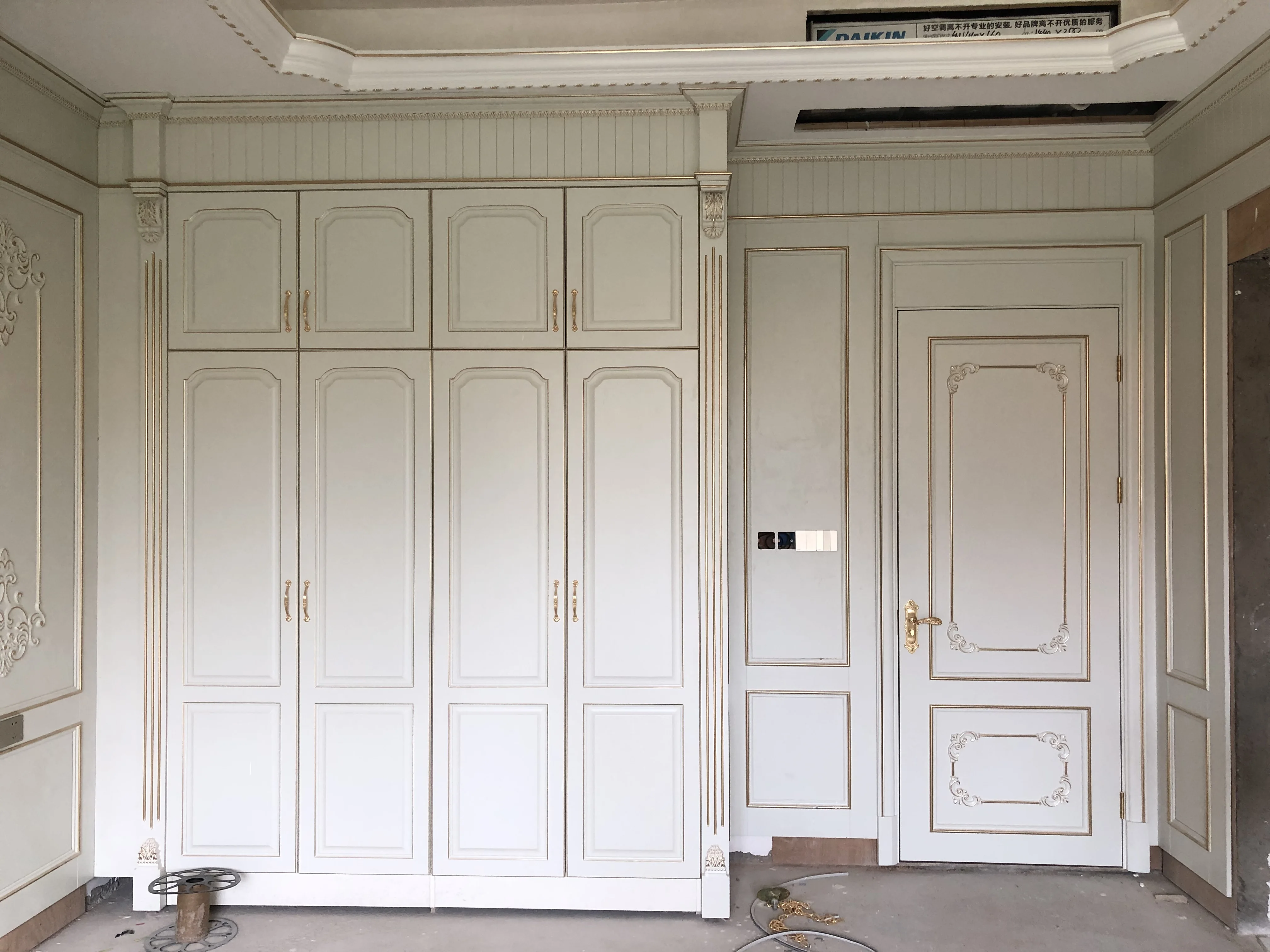 Solid Wood Wardrobe/Closet（1 meter）