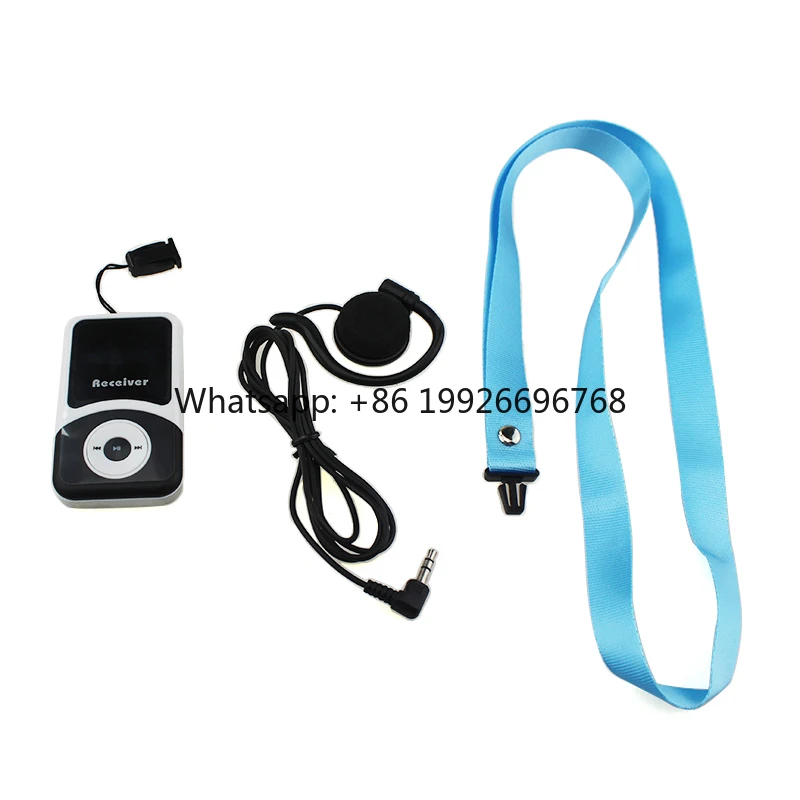 Hot Sales New China Product Small 20 Hours Wireless Tour Guide System Simultaneous Translation Equipment Rental for Trav