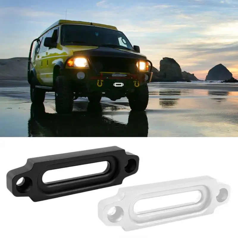 Rope Lead Guide Aluminum Alloy Synthetic Mount Winch Rope Vehicle Tool Parts Off-road Vehicle Winch Guide Modified accessories