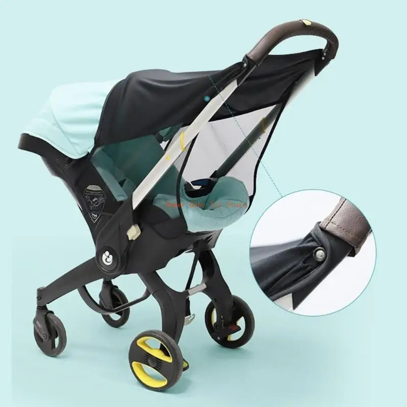 J0PF Baby Strollers Sun Shade Canopy- عربة الأطفال/شاشة شمس الكرسي المدمر شاشة حماية الأشعة فوق البنفسجية تكبير وغطاء تصميم