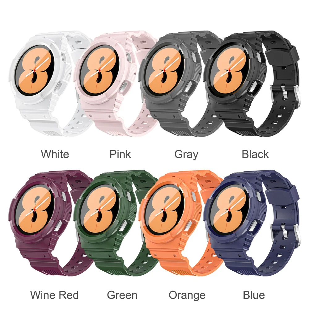 เคสยาง TPU แนวสปอร์ตสำหรับ Samsung Galaxy Watch รุ่นคลาสสิก42มม. สายรัดข้อมือสำหรับผู้หญิงและผู้ชาย