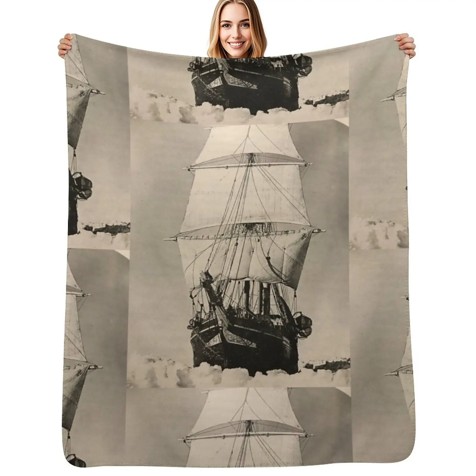

Endurance by Ernest Shackleton Throw Blanket Soft Warm Blanket Gift for Men Women Adults