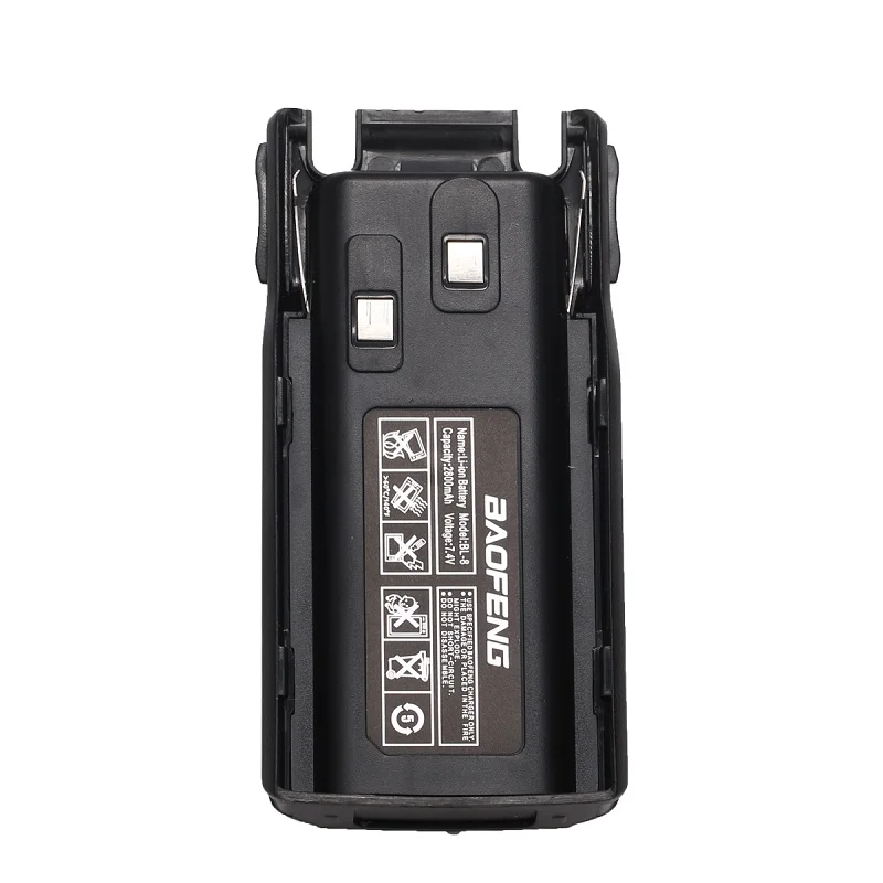 1PCS Original BAOFENG UV-82 BL-8 7.4V 2800&3800mah Li-ion Battery For Baofeng Walkie Talkie UV 82 Series Two Way Radio UV82