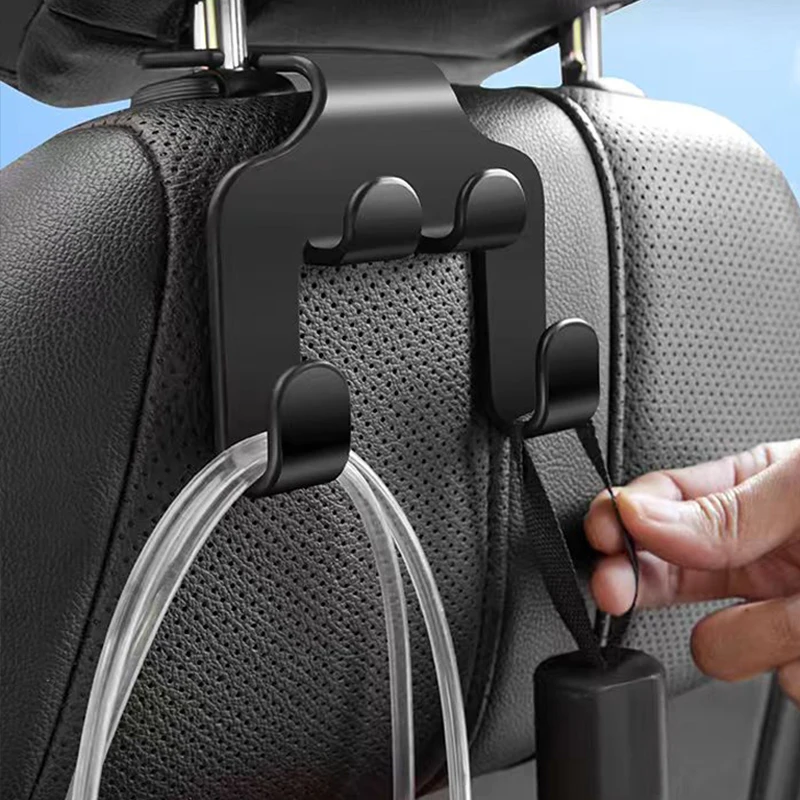 Mobile Phone Holder Car Back Seat Hook Hanging Storage Lazy Rear Seat Phone Stand Headrest Bracket For iPhone Samsung All Phone image 6