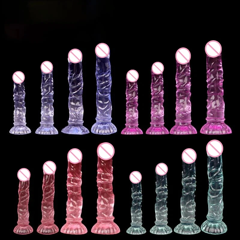 NEW Sex Toys Textured Dildo Anal Plug Simulated Dildo Suction Cup Adult Male And Female Backyard Anal Dilator Sex Toys