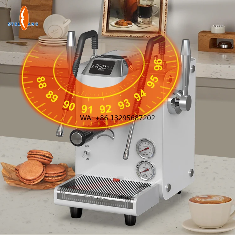 

Итальянские коммерческие профессиональные электрические кофеварки для эспрессо большой емкости с вспенивателем молока