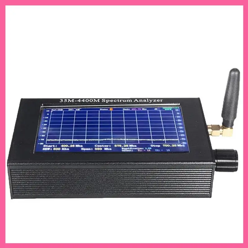 

HOT-35M-4400M Simple Spectrum Analyzer Walkie Talkie Signal Portable Spectrum Analyzer