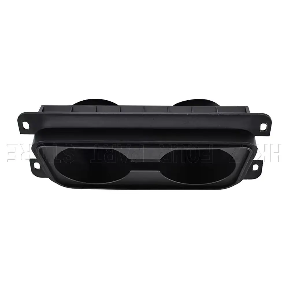 FOR BMW 3 SERIES E90 E91 E92 E93 NEW 1 PC CENTER CONTROL WATER DUAL CUP BLACK HOLDER ABS EASY INSTALLATION CAR ACCESSORIES view 3