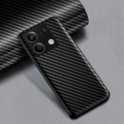 Carbon Fibre Shockproof Slim Case for Xiaomi Redmi Note 13 Pro Plus Non-Slip Full Body Protective Phone Case