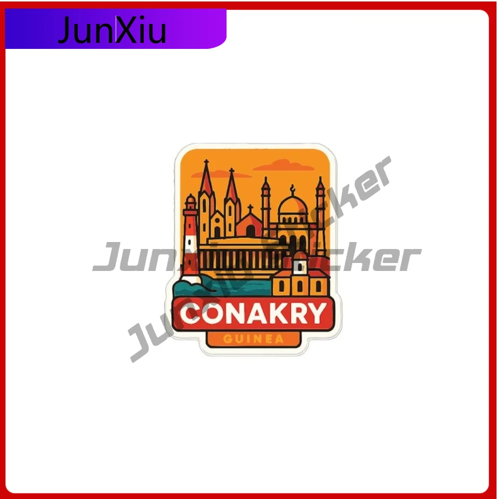 

Conakry Guinea Travel Sticker Vinyl Decal Anti Scratch Refit Decoration Funny Decorations For Bumper Window Phone Trunk Pictures