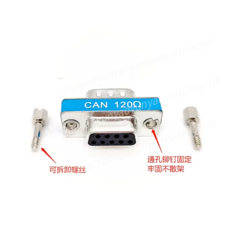 CAN Bus Termination Resistor - DB9 Revolution Mother - Built-in 120 Ohm - ValueCAN-Vector-ETAS Compatible