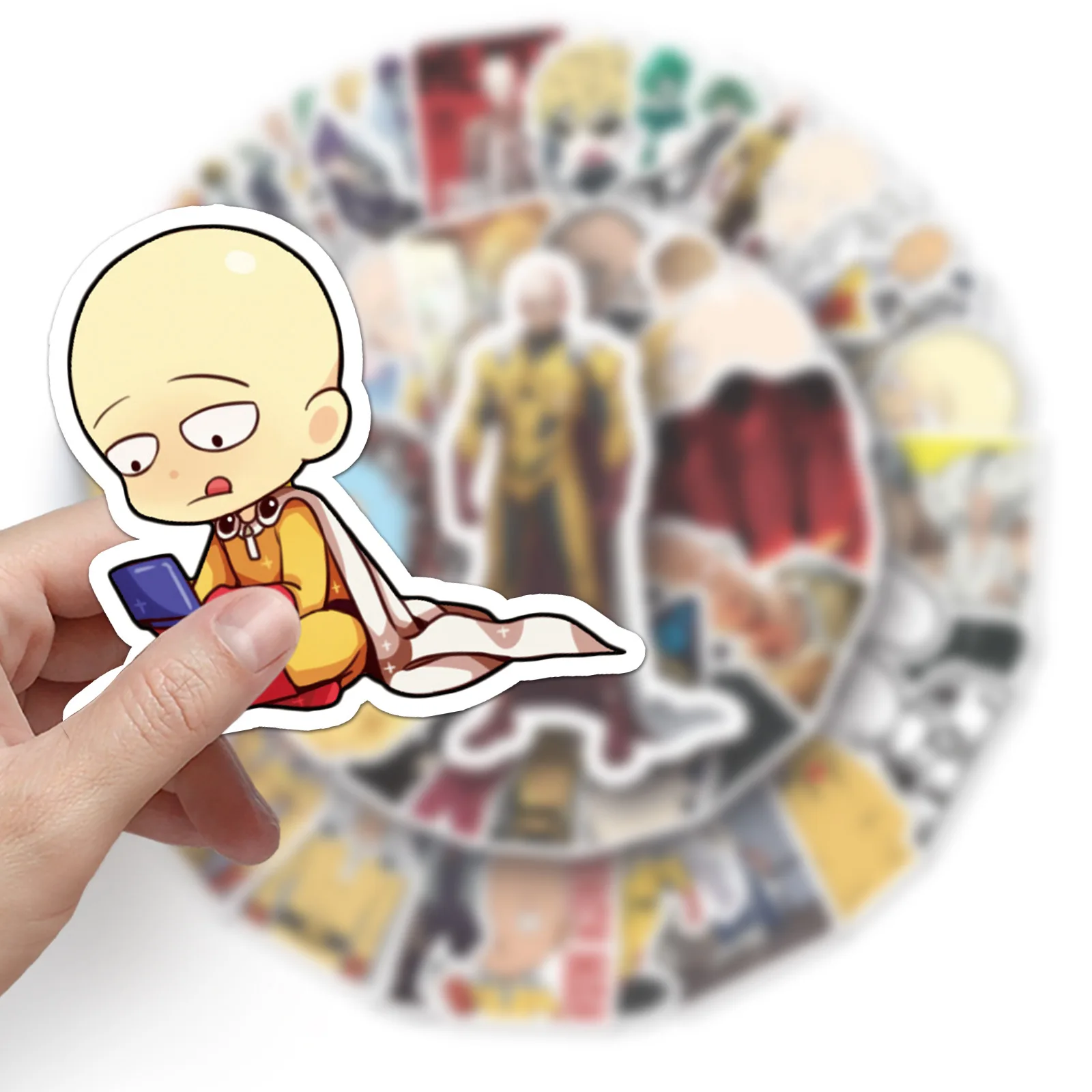 10/57 個アニメワンパンマン漫画落書き装飾ステッカー DIY ギター電話水カップスケートボード防水ステッカー