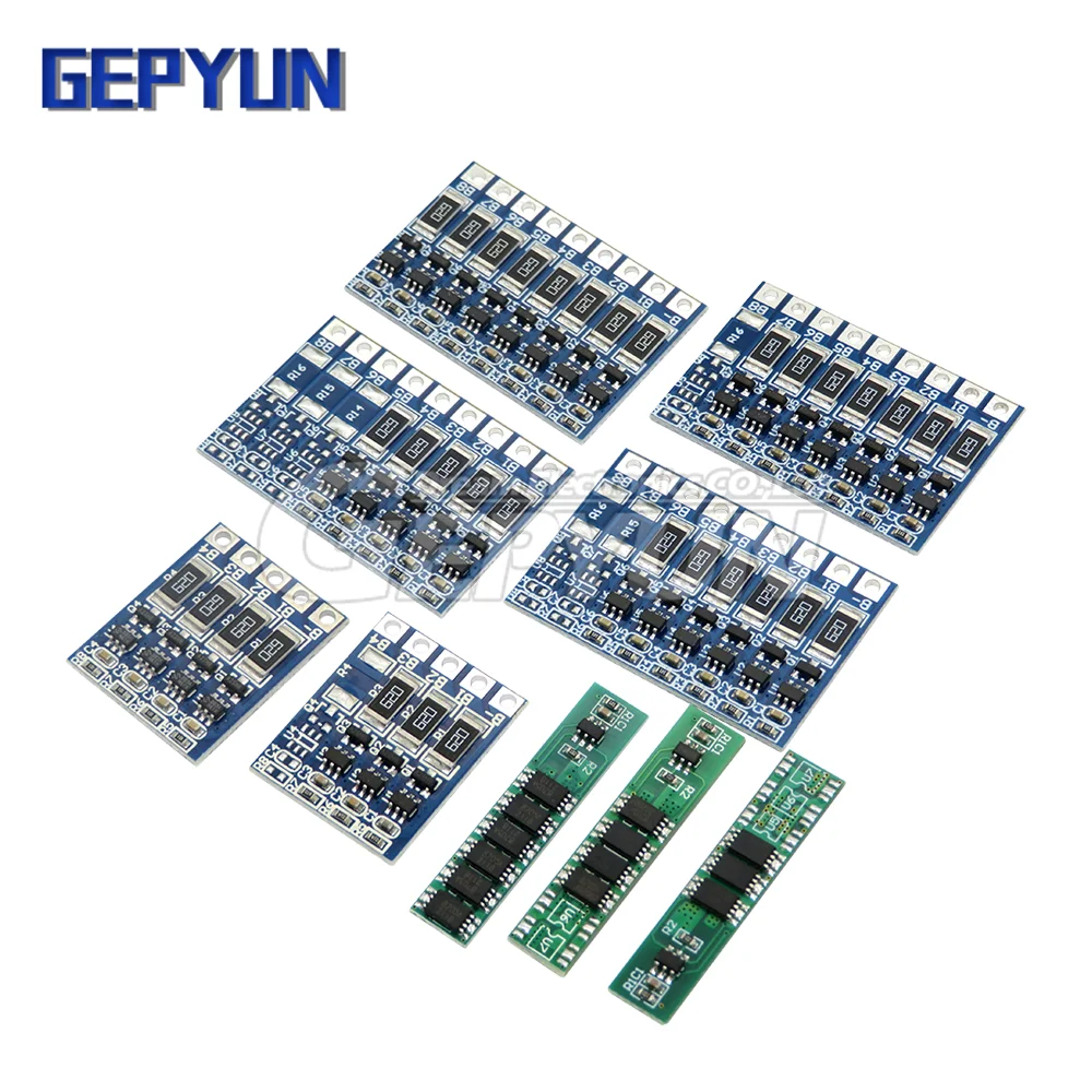 3S 4S 5S 6S 7S 8S 21V 4.2v Li-ion Balancer Board 1S 7.5A 10A 15A 3.7V 18650 li-ion 3 4 6 MOS BMS PCM Battery Protection Board