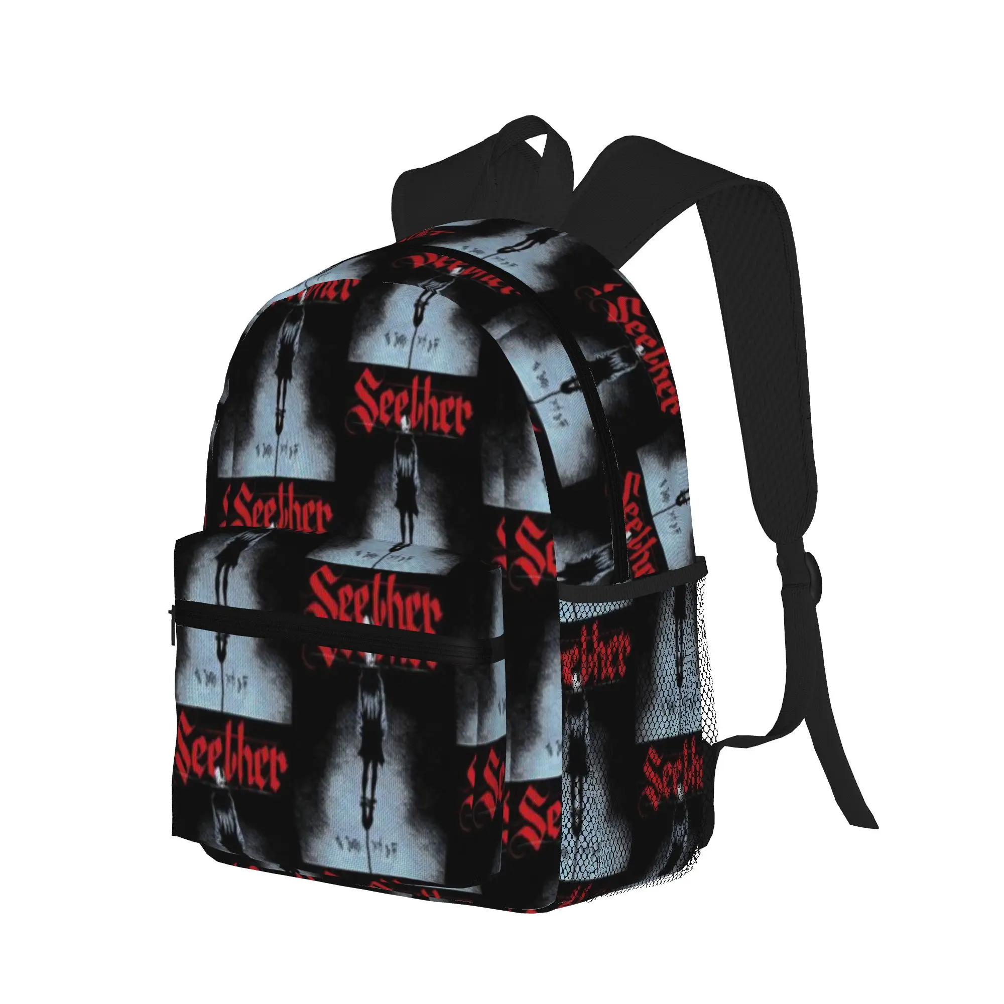 New Alubm 2024 Rock Music  Casual Backpack for Students and Adults Female bags