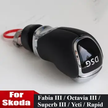 Řadicí páka automatická pro Škoda Octavia Superb Fabia Rapid Yeti Řadicí páka automatická, z umělé kůže 10 nejlepší prodej Řadicí páka Škoda Rapid - №5