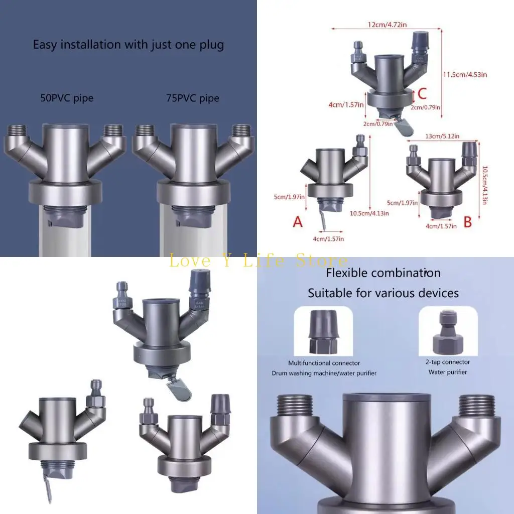 

L74C Инновационные тройки Connection Connection Непроизводительные проекты для кухонных дренажей