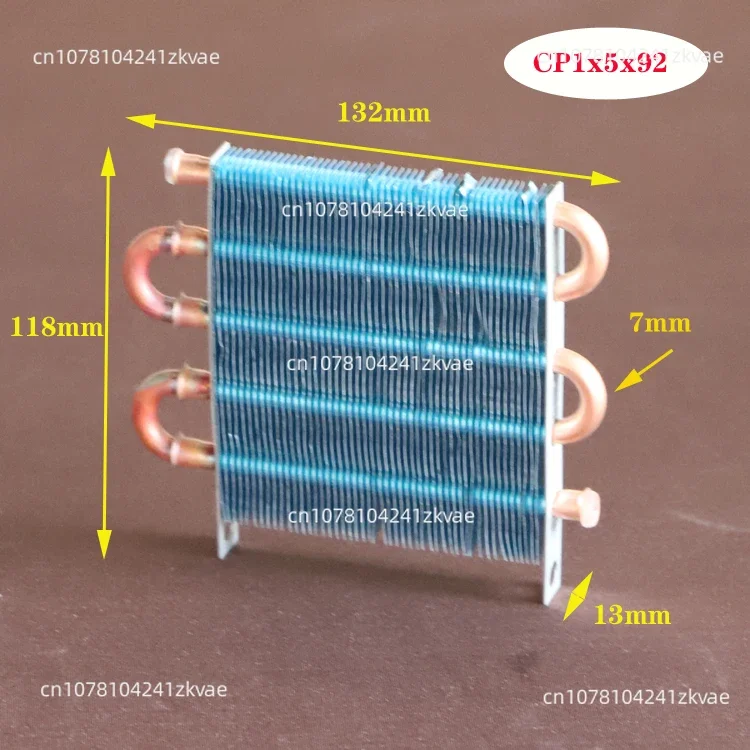 Imagem -06 - Micro Condensador Radiador Tubo de Cobre Evaporador de Aleta Máquina de Solda Máquina de Oxigênio Refrigeração a Água