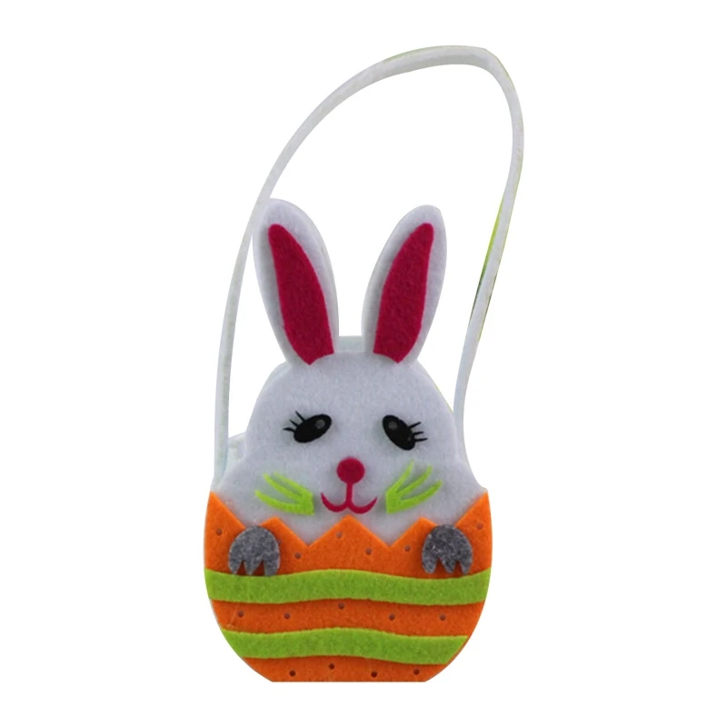 Bunny Shaped Bag with Handle Cloth Handbag Large Capacity Tear Resist