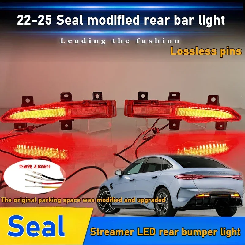 

Rear Bumper Light Led Dymanic Brake Turn Signal Lamp Rear Fog Lights For BYD Seal EV 2022 2023 2024 2025 Modification Accessory