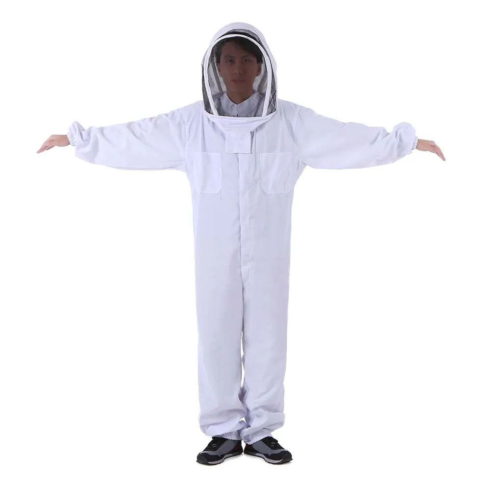 

Beekeeping Clothes Full Body Professional Ventilated Bee Keeping Suit Beeproof Protective Clothing Unisex Farm Safety Outfit