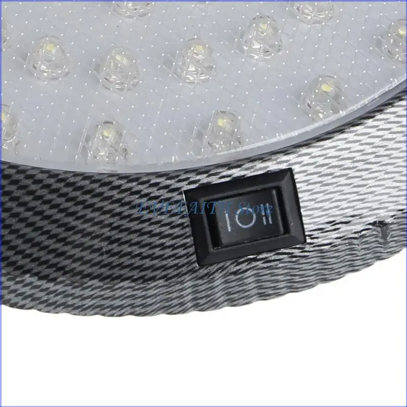 

124B Bright LED Reading Light 12V Ceiling Dome Light for Marine Boat RV Trailer Yach