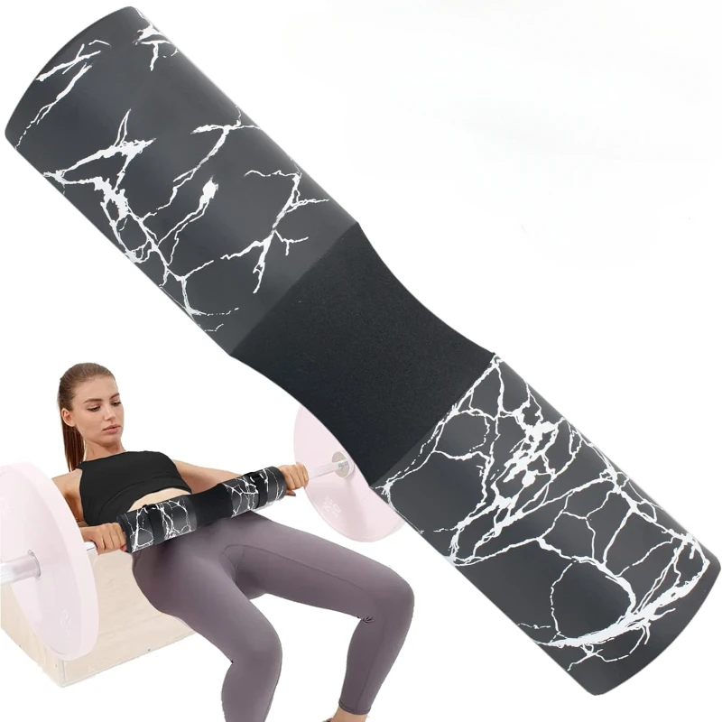 Lang hantel Pad Hüft schub Pad Squat Pad Schaum Schwamm High Density Rebound für Kniebeugen, Longe, Hüft schub, Rücken, Schritt geeignet für Fitness studio