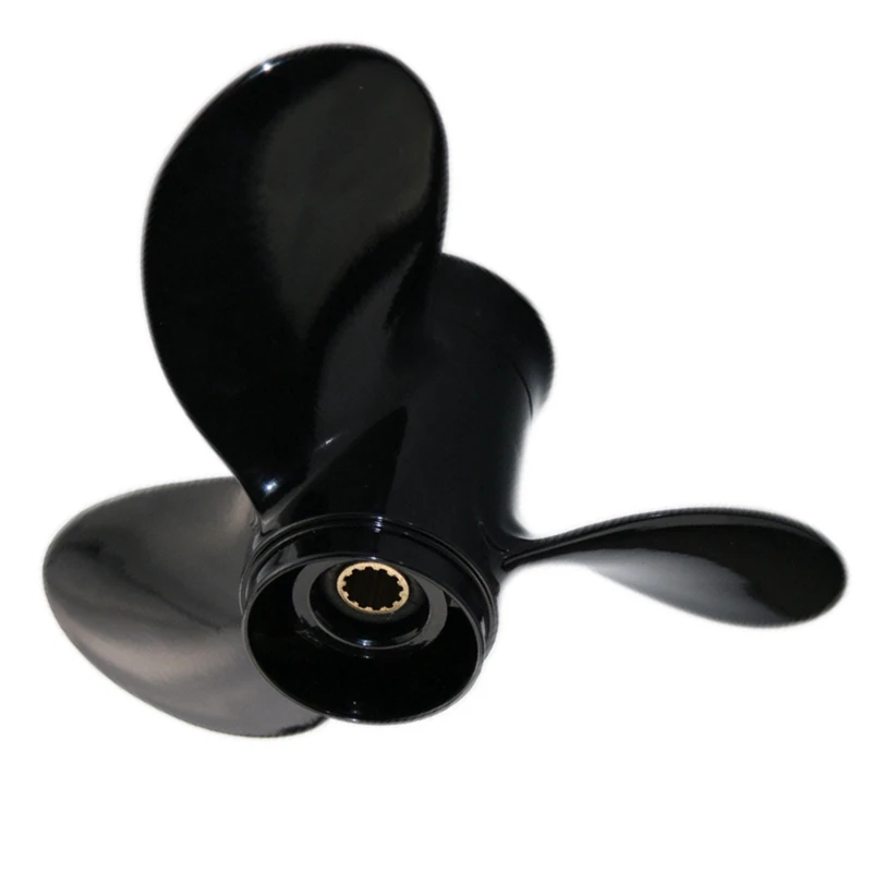 2X Propeller 8.5X7.5 For Tohatsu And Mercury Outboard Engine 8HP 9.8HP 9.9HP MFS8/9.8 12 Tooth Splines 3B2B64515-1