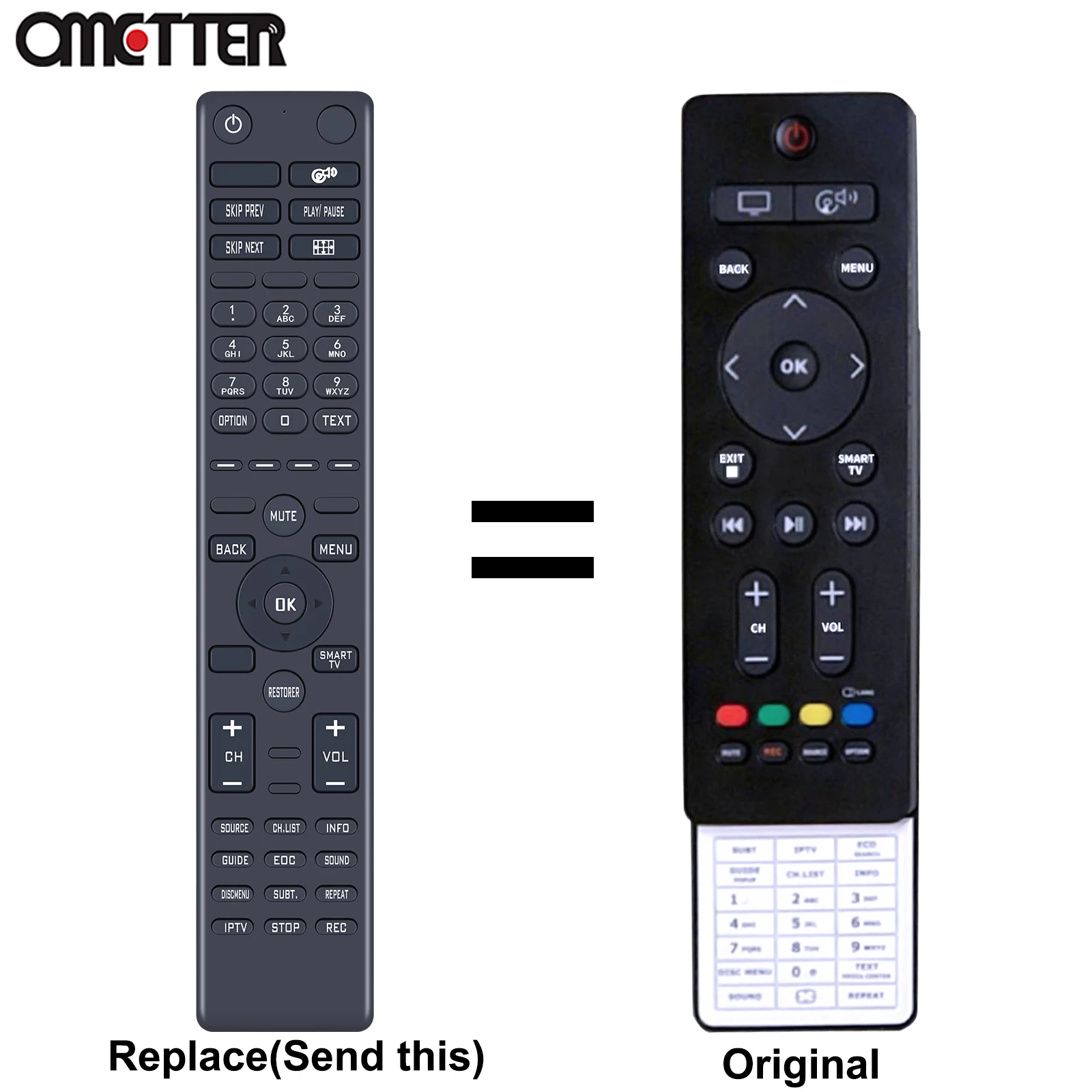 جديد لجهاز التحكم عن بعد بديل لنظام الصوت IKEA UPPLEVA L46U4010 ZJE