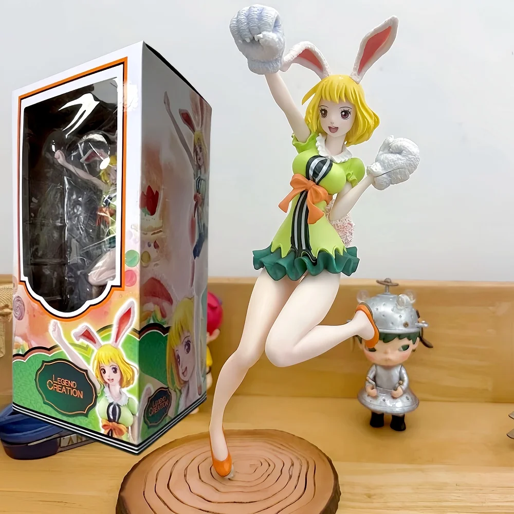 

Новые аниме-фигурки One Piece: Кролики-морковки, милые игрушки для детей, коллекционные фигурки, украшения, аниме-игрушки, подарки