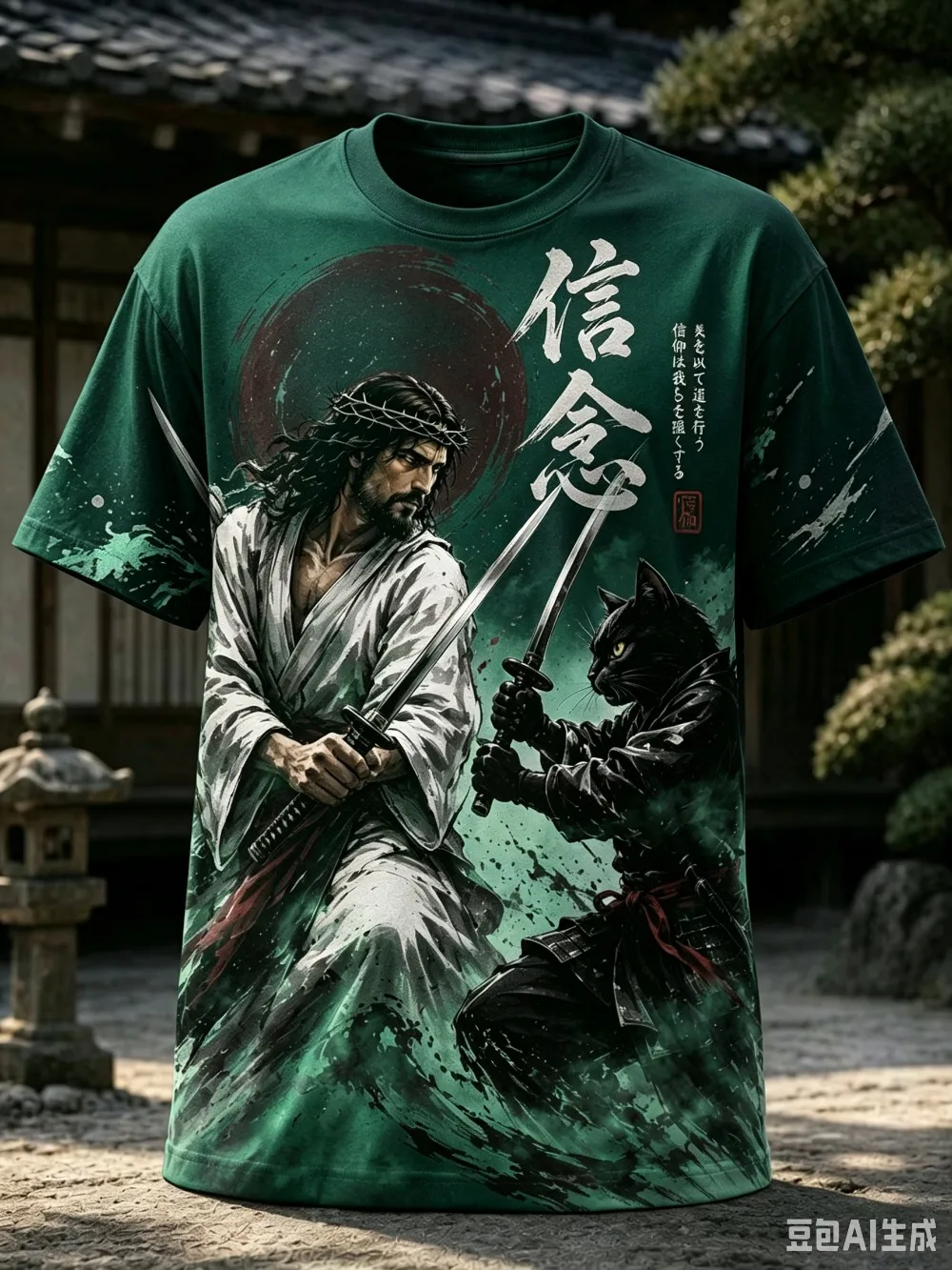 Swordsman black Cat pattern 3D Printed Sport Quickdry Breath Men T-shirt Outdoor Street Casual Fashion Training Parent-Child Top