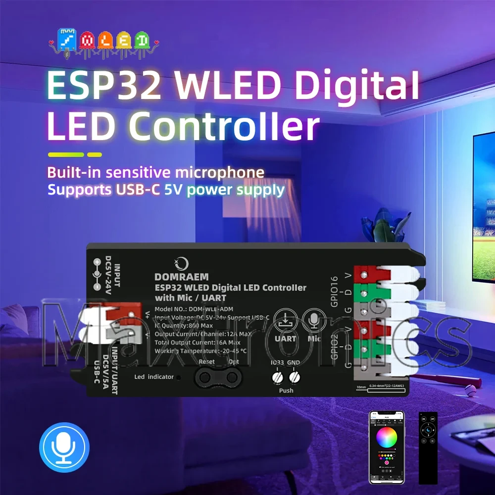 DC5-24V ESP32 Wled …