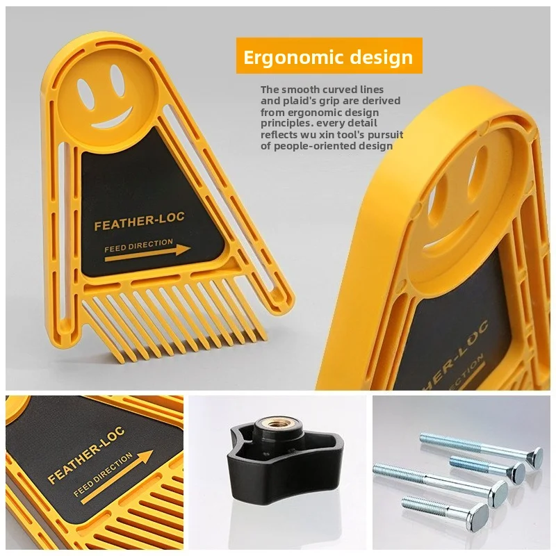 

Inverted carving electromechanical circular saw, band saw feather board woodworking groove supplies, durable and sturdy