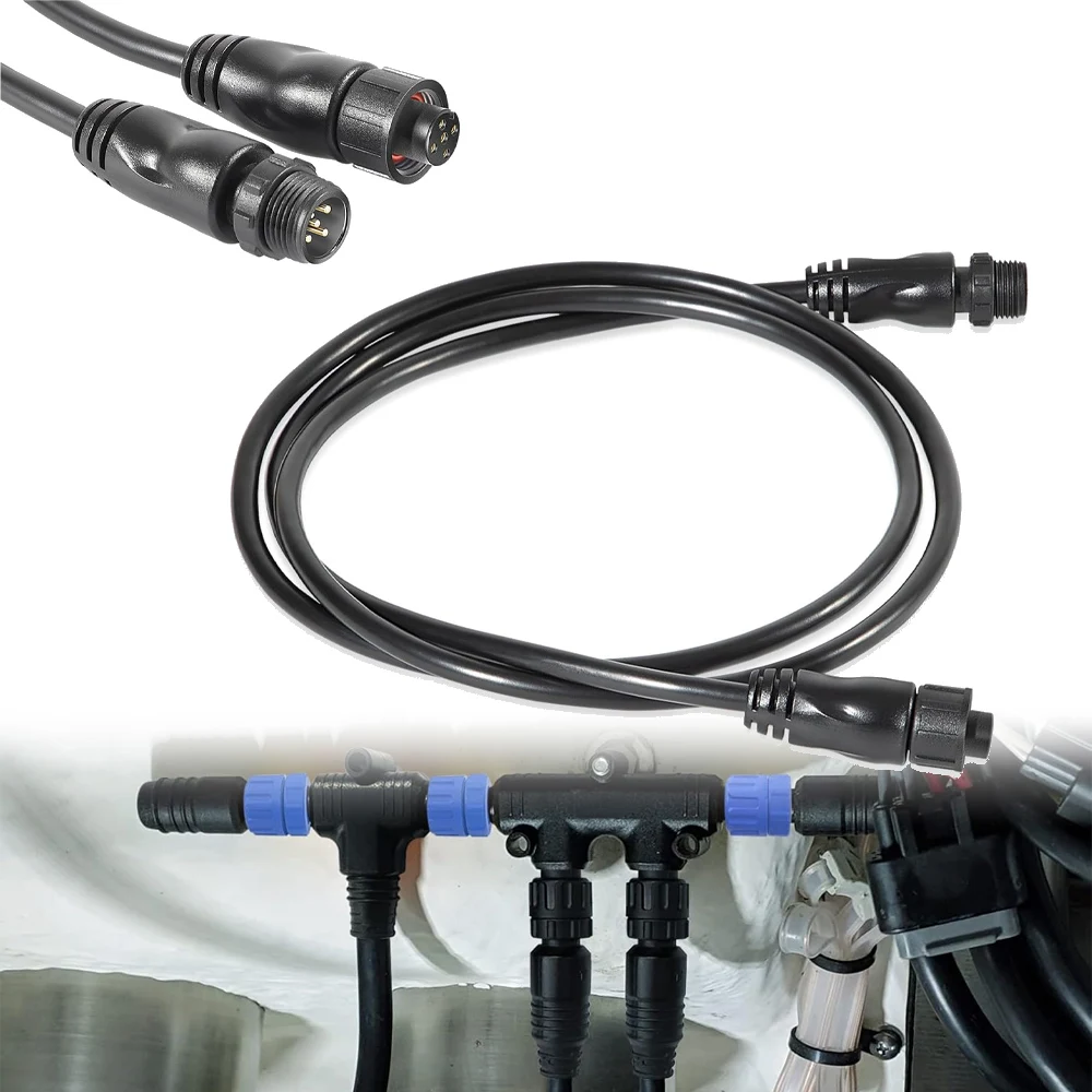

Кабель NMEA 2000 (N2K) длиной 1 метр (3 фута 3 дюйма) для подключения к магистрали, удлинительный или разветвляющий кабель для сетей Lowrance, Simrad, B&G, Navico и Garmin.