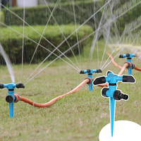 Automatic Rotating Garden Lawn Sprinkler 360 Degree Yard Garden Large Area Coverage Water Sprinkler Irrigation Water Sprayer