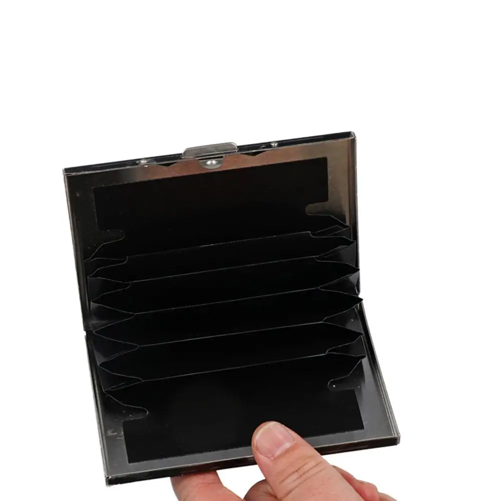 

Document 6 Cards Travel Accessories Multi-card Bit Business Card Holder Card Antimagnetic Case RFID Card Holder Bank Card Case