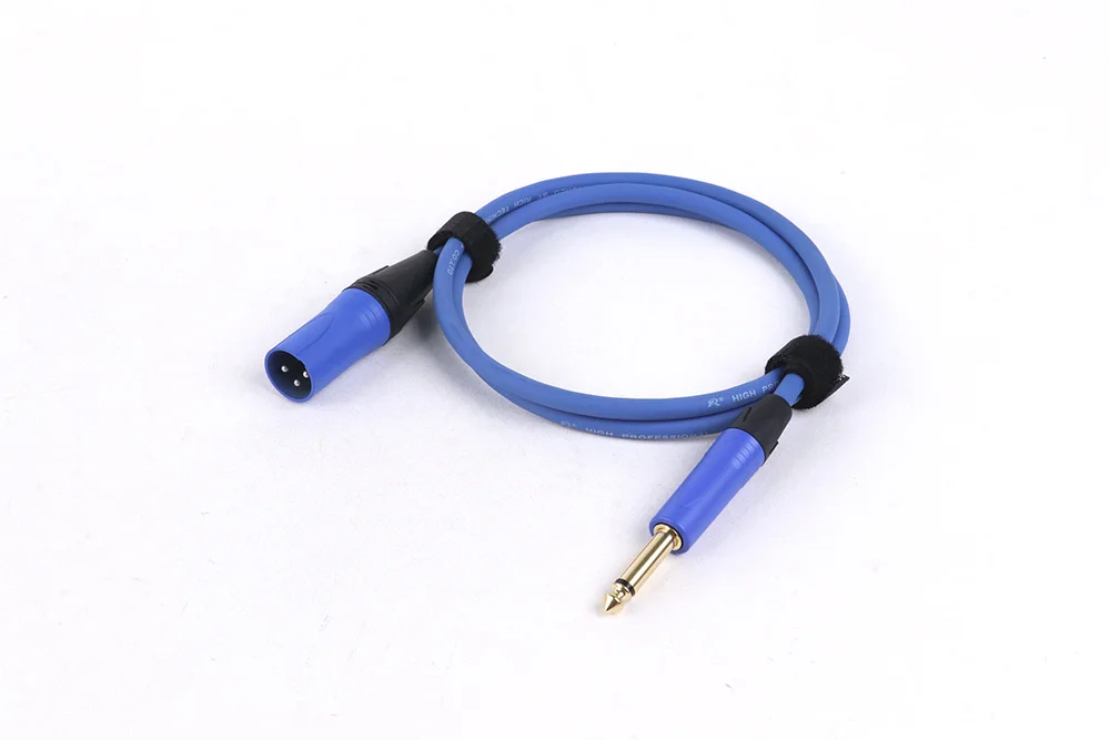 6,35 mm Mono-Stecker TS-Buchse auf 3-poliges XLR-Stecker/Buchse Audiokabel für Pro-Aufnahme, Verlängerung, Mikrofon, Kabel, Mixer, Lautsprecher, Verstärker, Live – Detail 8