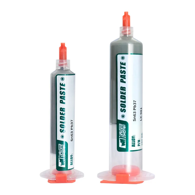 New Type Lead-free Syringe Solder Paste Low High Temperature Flux For Soldering Led Sn42bi58  Smd Repair Welding Paste