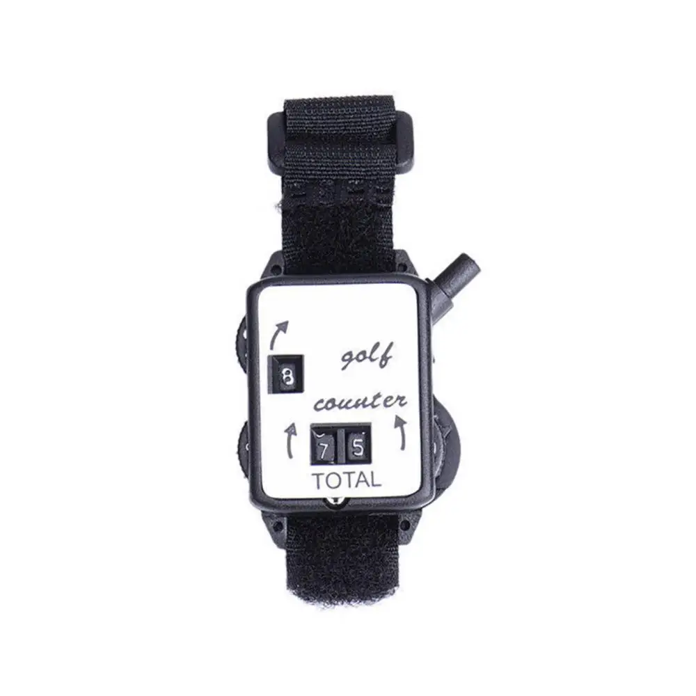 Portable Mini Wristband Golf Stroke Score Counter Keeper Watch Putt Shot Scorer