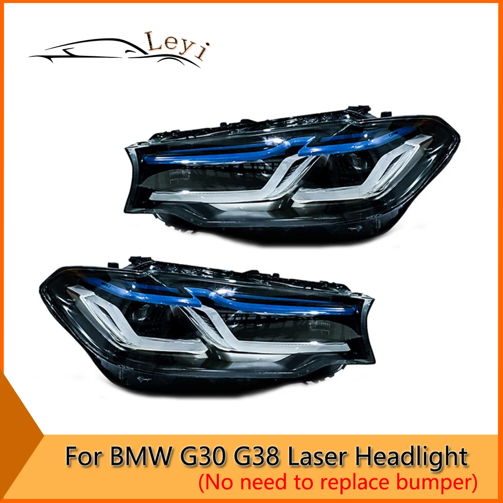 

Front Light For BMX 5Series G30 G38 Upgrade To Laser Headlight (No Need To Replace Bumper) Daytime Running Light Accessories