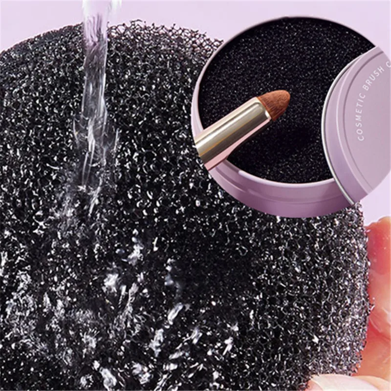 1 stks Make-up Borstel Reinigingsdoos Snelle Schone Spons Oogschaduw Borstels Stomerij Cosmetische Wassen Removal Tool Make Up Accessoires