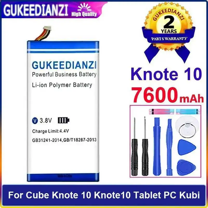 

Премиальная замена, долговечная работа для Alldocube Cube Knote 10 Knote10, аккумулятор для планшетного ПК, ноутбука, 7600 мАч