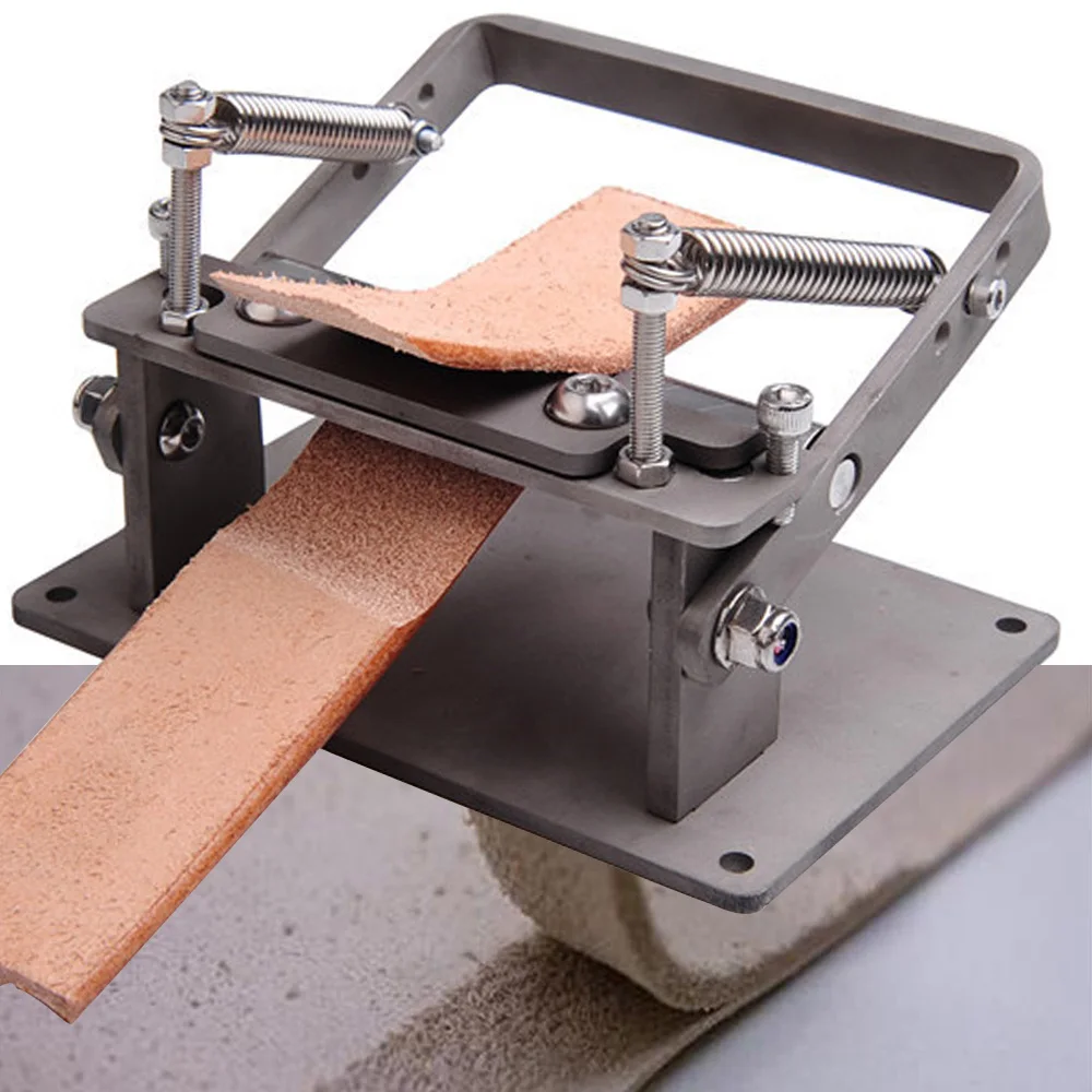 

Manual Leather Splitter Skiver Paring Peeling Machine Shovel Skin Machine DIY Shovel Skiving Machine Handle Leather Peel Tools