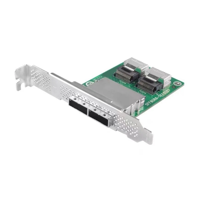 6Gbps Double Small SFF-8088 26Pin To 36Pin SFF-8087 Adapter And PCI Bracket Efficient Data Management 41QA